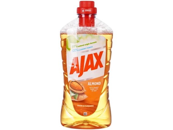 Detergent suprafete lemn si parchet Ajax Almond 1L