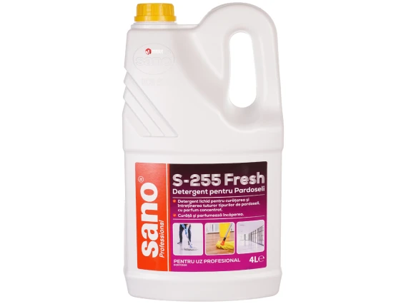 Detergent profesional pentru pardoseli Sano Floor S-255  4L Fresh
