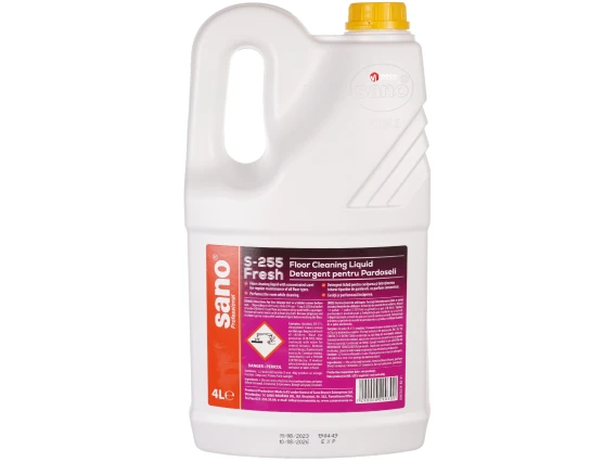 Detergent profesional pentru pardoseli Sano Floor S-255  4L Fresh