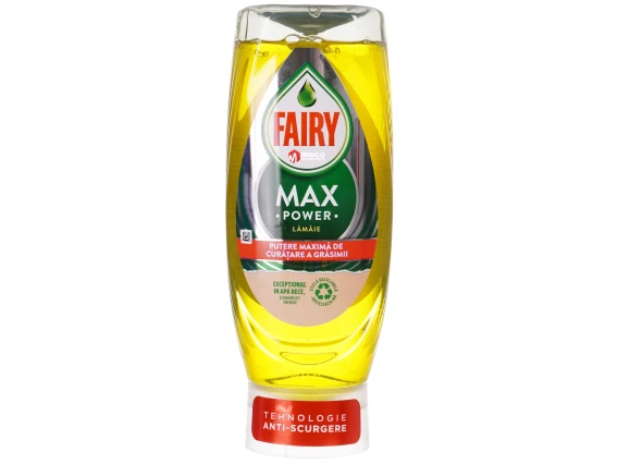 Detergent lichid de vase Fairy MaxPower 450ml