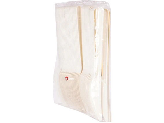 Cutite plastic compostabile 100buc/set