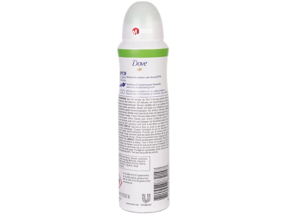 Deodorant spray Dove 150ml (Go fresh Castravete)