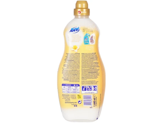 Balsam rufe Asevi 1.44 litri Sensations Golden