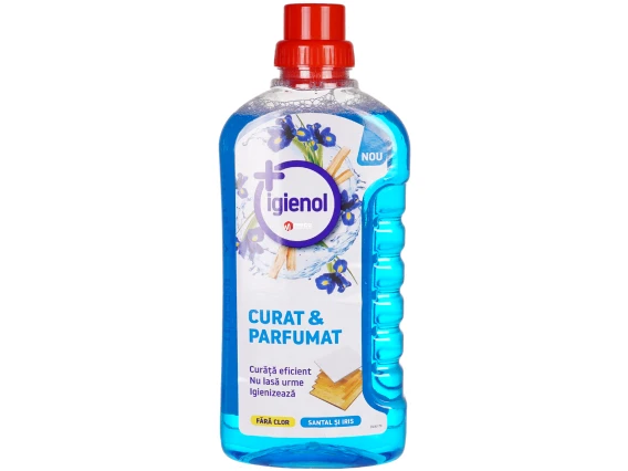 Solutie concentrata pardoseli Igienol Curat & Parfumat (Santal si Iris) 1L