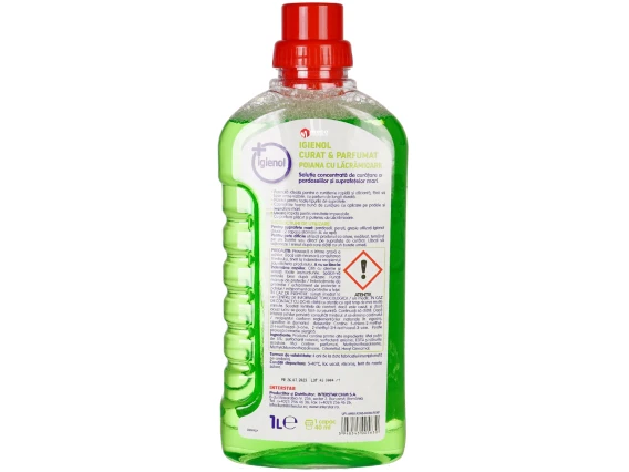 Solutie concentrata pardoseli Igienol Curat & Parfumat (Poiana cu Lacramioare) 1L