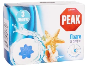 Rezerve Peak Wc Floare de curatare 3x45g (Ocean Breeze)