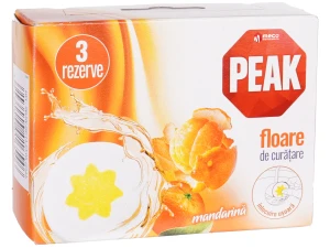 Rezerve Peak Wc Floare de curatare 3x45g (Mandarine)
