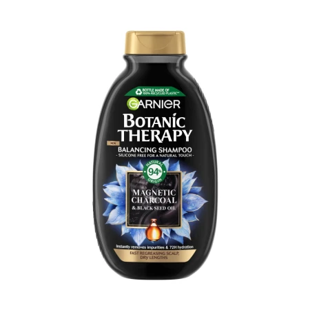 Sampon Garnier Botanic Therapy 400ml (Magnetic Charcoal&Black Seed Oil)