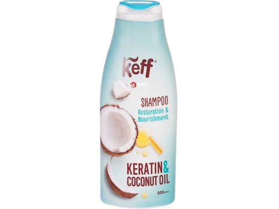 Sampon Keff Cheratina & Ulei de Cocos 500ml