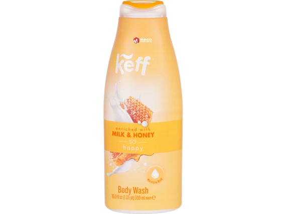 Gel de dus Keff 500ml (Milk & Honey)