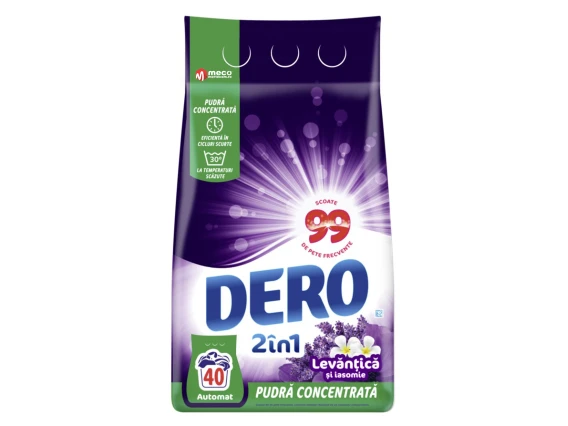 Detergent automat rufe Dero 2in1 Lavanda 3kg