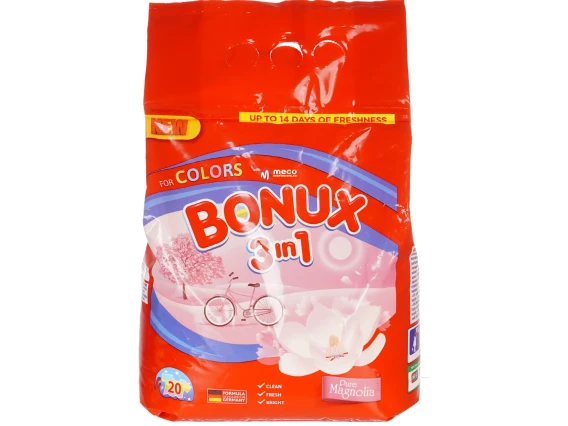 Detergent automat rufe Bonux 2kg Pure Magnolia