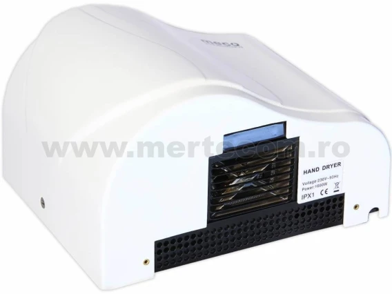 Uscător mâini aluminiu Meco 1600W