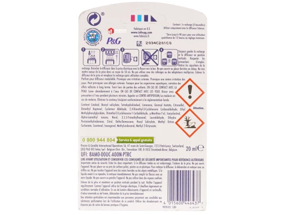 Rezerva odorizant electric Ambi Pur 3volution 3bucati (Fleur Naissante)