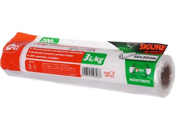 Pungi alimentare Oti Fresh 3kg 200buc 35x25cm