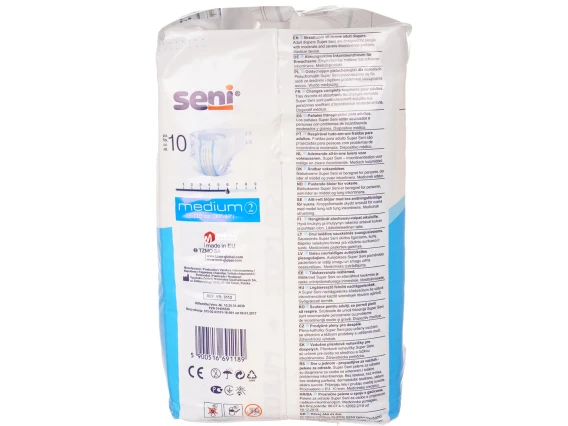 Scutece pentru adulti Seni Super M 10 buc