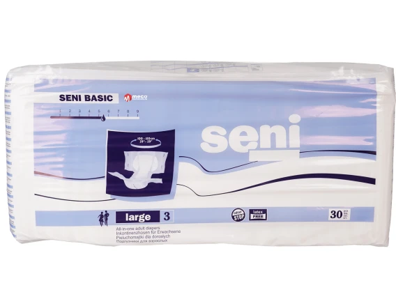 Scutece pentru adulti Seni Basic L 30 buc/set