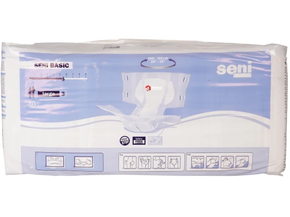 Scutece pentru adulti Seni Basic L 30 buc/set