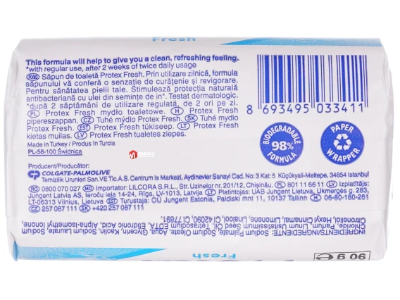 Sapun solid antibacterian Protex Fresh 90gr