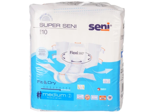 Scutece pentru adulti Seni Super M 10 buc