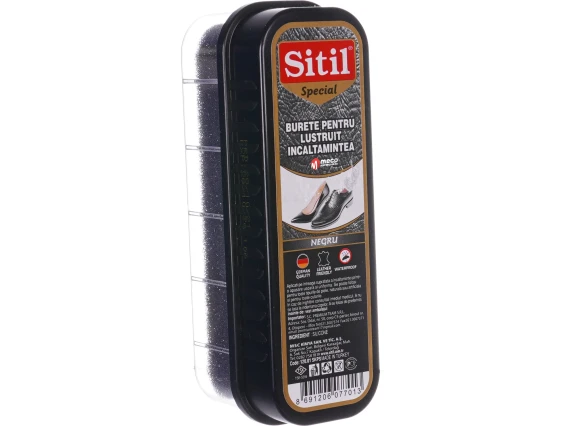 Burete de silicon pentru incaltaminte Sitil negru