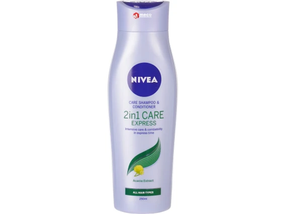 Sampon pentru ingrijirea parului Nivea 2in1 Experss 250ml