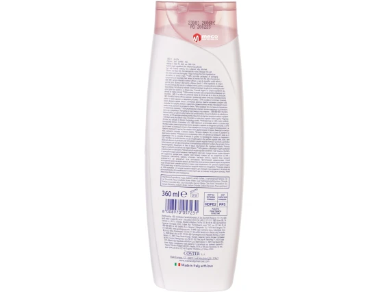 Sampon Wash&Go 100% volum 360 ml (Rose Water)