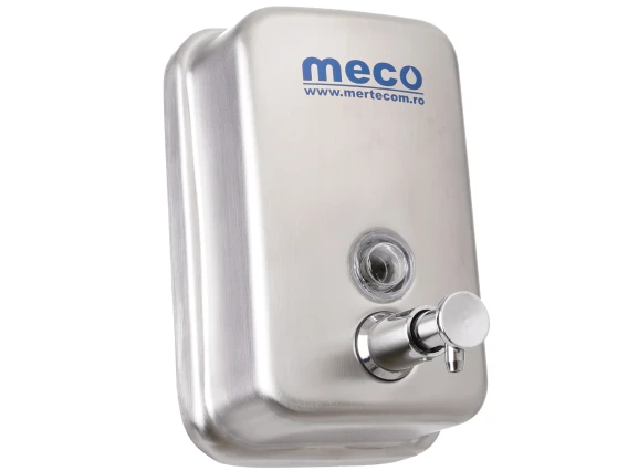 Dozator săpun lichid din inox satinat Meco SDS02A 500ml