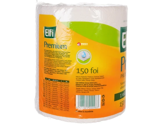 Prosop de bucatarie Elfi 3 straturi 150 foi 20x22cm