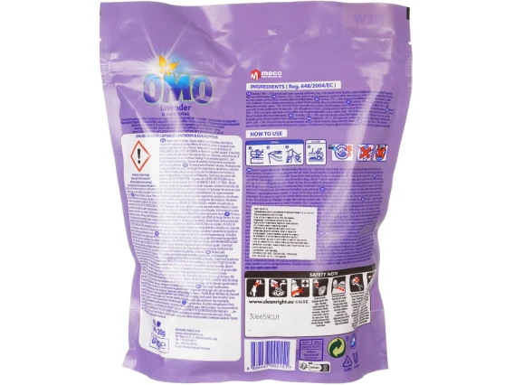Detergent capsule Omo 42buc (Lavanda & Eucalyptus)