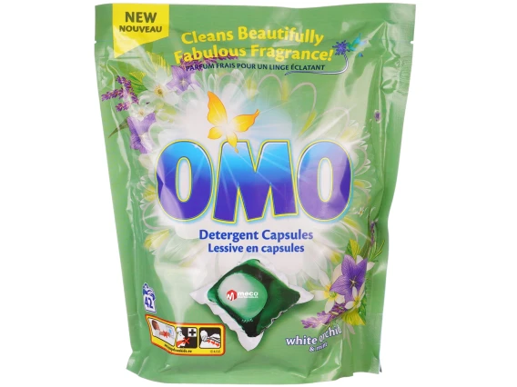 Detergent capsule Omo 42buc (White Orchid & Mint)