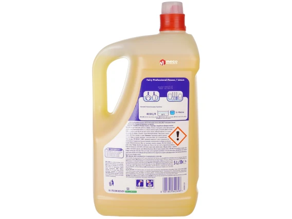 Detergent lichid de vase Fairy Professional 5L (Lemon)