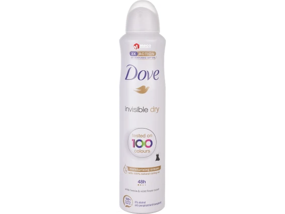 Deodorant spray Dove Invisible Dry 250 ml