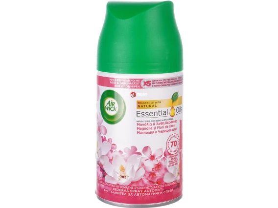 Rezerva odorizant camera Air Wick Magnolia & Cherry Blossom