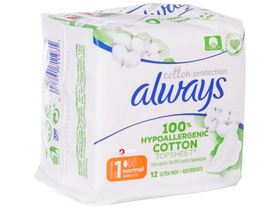Absorbante Always Hipoalergenic 12 bucati