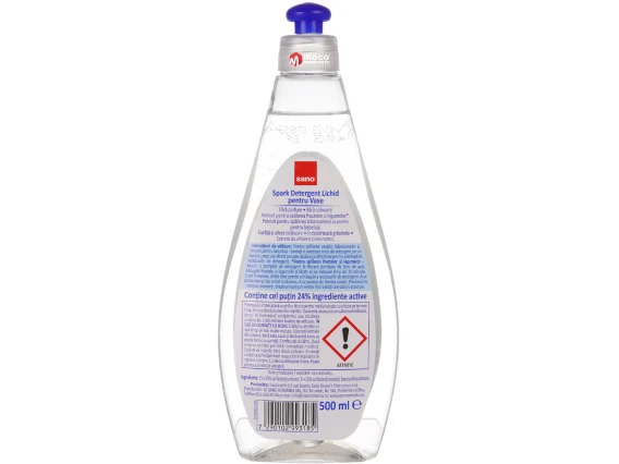Detergent de vase Sano Spark Zero 500ml