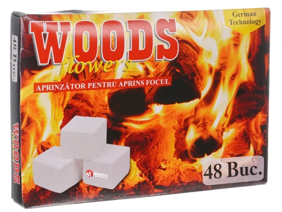 Pastile pentru aprins focul Woods 48buc