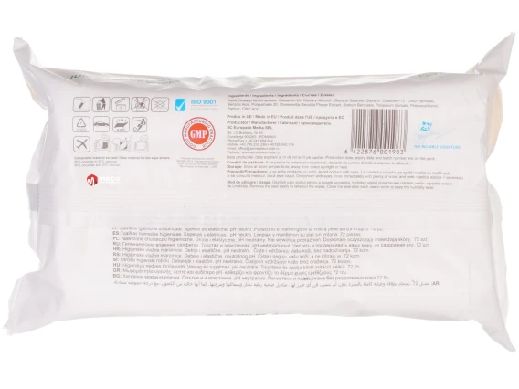 Servetele umede cu capac Doctor Wipe's Jumbo Baby chamomile