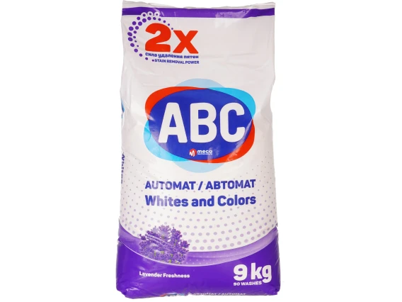 Detergent rufe automat ABC 9 kg Lavander Freshness