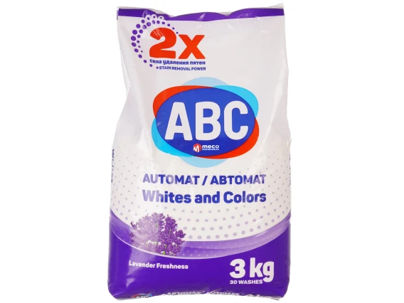 Detergent rufe automat ABC 3 kg Lavander Freshness