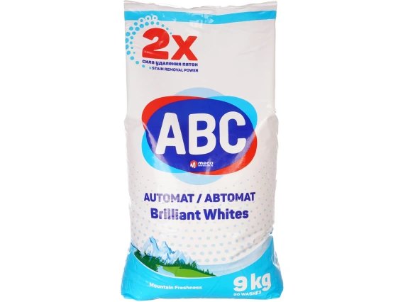 Detergent rufe automat ABC 9 kg Mountain Freshness