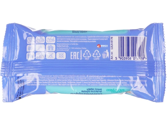Servetele umede antibacteriene Lula 15buc