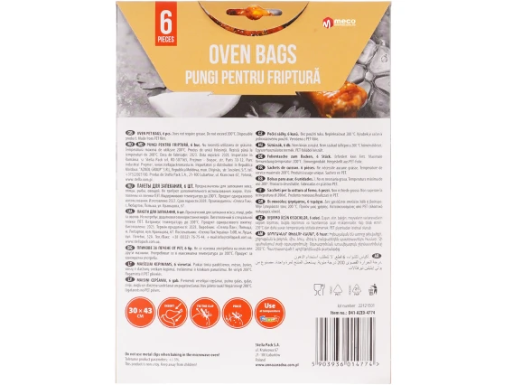 Punga pentru friptura 6 buc/set 30x43cm Ana 