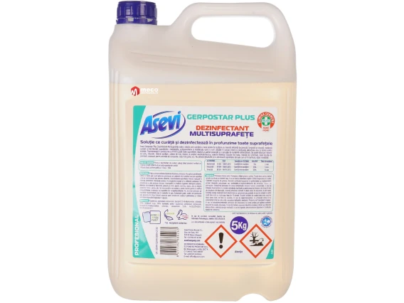 Dezinfectant multisuprafete Asevi Profesional Gerpostar Plus 5L