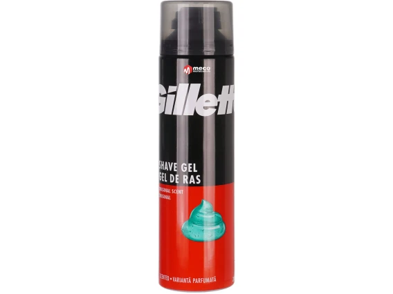 Gel de ras Gillette Classic cu parfum Original 200 ml