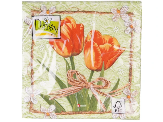 Servetele decorative Daisy cu 20 de bucati, 33 x 33 cm