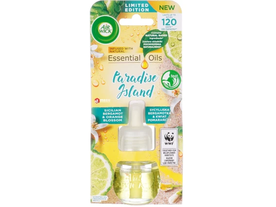 Rezerva aparat odorizant electric Air Wick 19ml (Sicilian Bergamot & Orange)