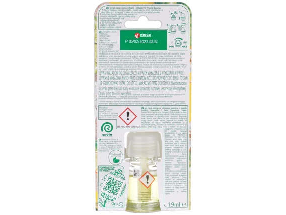 Rezerva aparat odorizant electric Air Wick 19ml (Sicilian Bergamot & Orange)