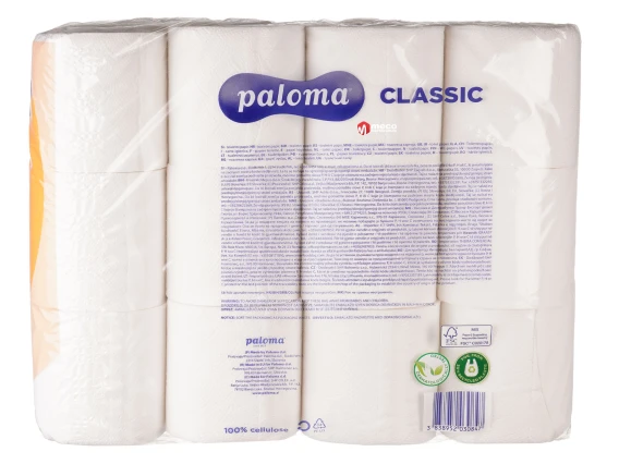 Hartie igienica 24role 3straturi Paloma Clasic Soft&Strong