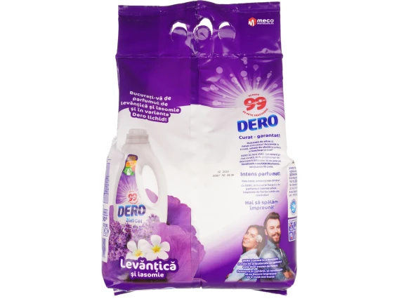 Detergent automat rufe Dero 2in1 Levantica si Iasomie 5 kg